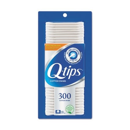 Unilever Us Q-tips, COTTON SWABS, ANTIBACTERIAL, 300PK 17900PK
